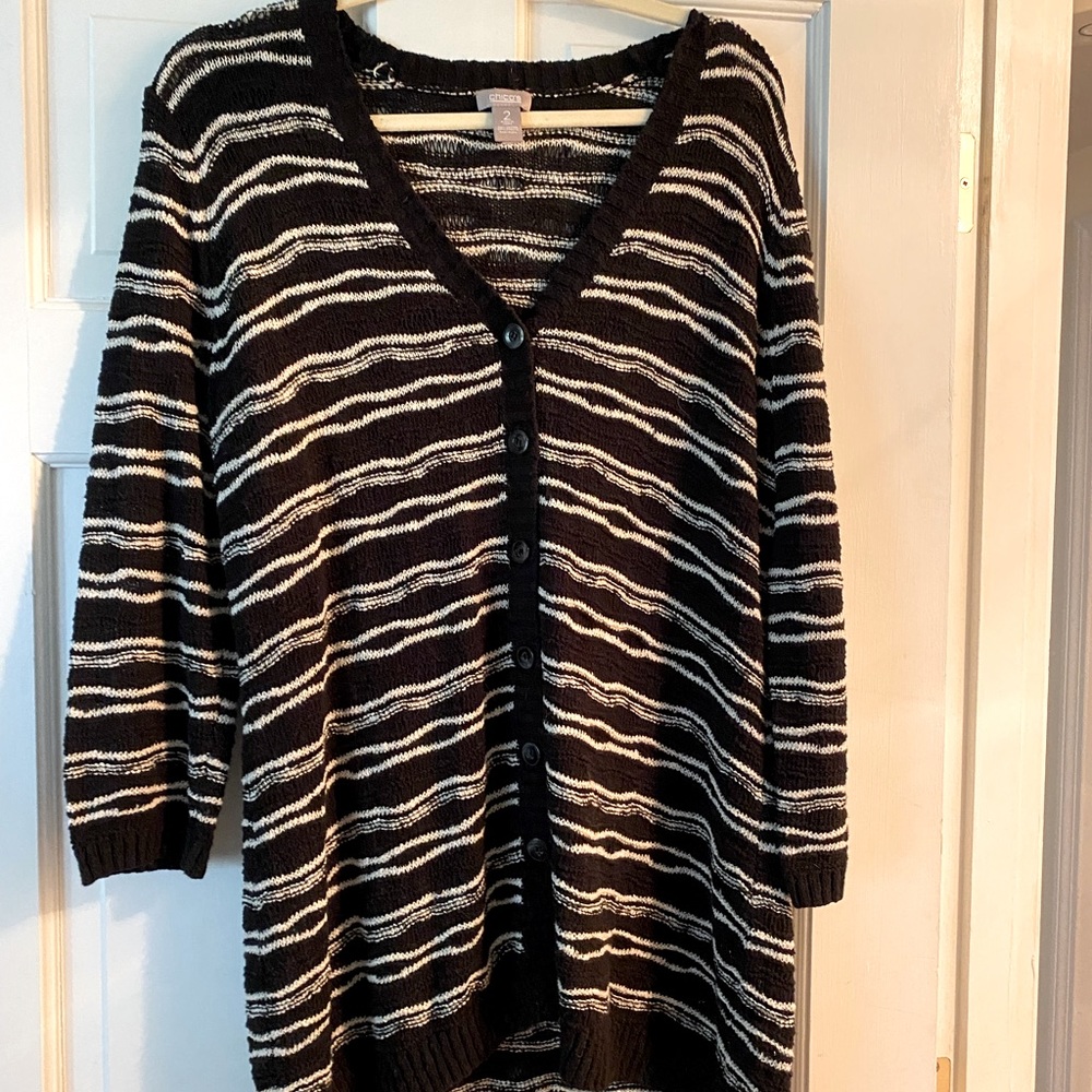 Chico’s button-up cardigan